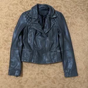 All Saints leather jacket